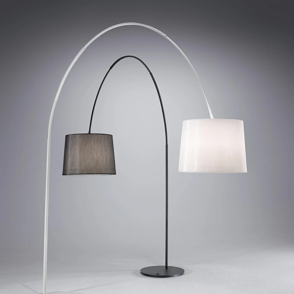 Dorsale MPT1 golvlampa krom 228 cm