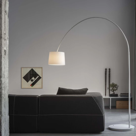 Dorsale MPT1 floor lamp matte white 228 cm