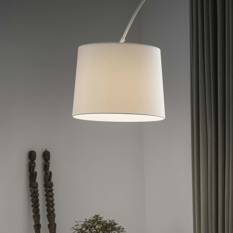 Dorsale MPT1 golvlampa matt vit 228 cm