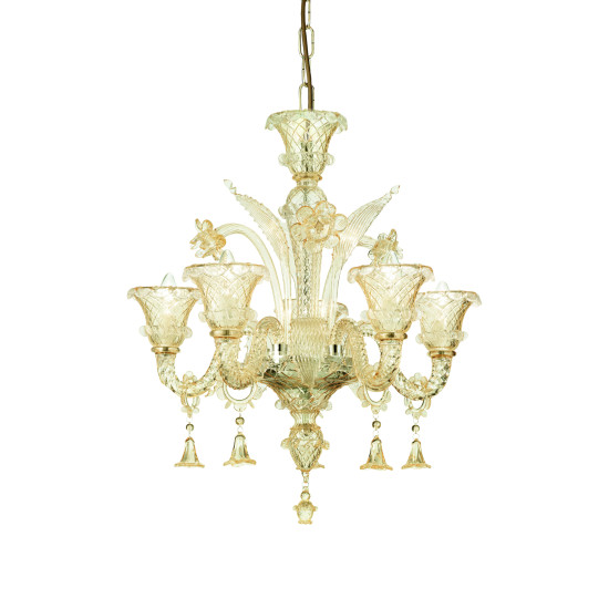 ANTONIETTA Kristallkrona SP5 Gul 62cm ANTONIETTA Kristallkrona SP5 Gul 62cm