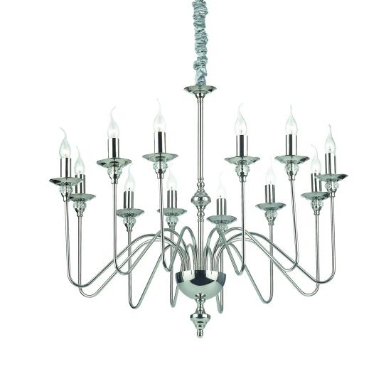 ARTU Ceiling Light SP12 Nickel 86 cm