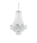 AUGUSTUS Ceiling Light SP12 Chrome 55cm Ideal-Lux AUGUSTUS Ceiling Light SP12 Chrome 55cm
