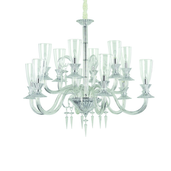 BEETHOVEN Kristallkrona SP12 Transparent Glas 92 cm BEETHOVEN Kristallkrona SP12 Transparent Glas 92 cm