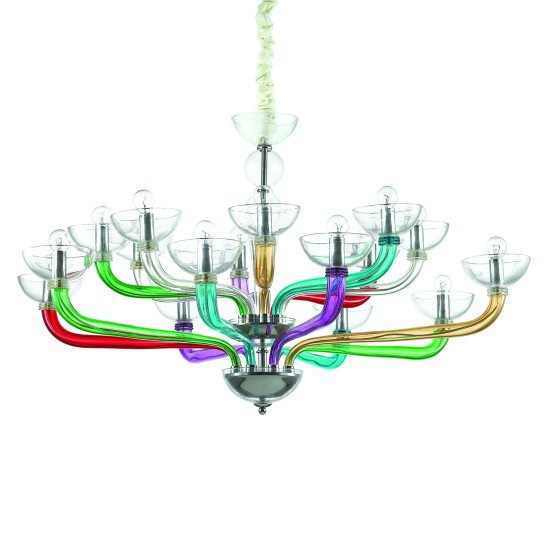 CASANOVA Kristallkrona SP8 Multifärgad 88cm CASANOVA Kristallkrona SP8 Multifärgad 88cm