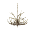 Chalet Renhorn Chandelier 6-Candle 67cm Ideal-Lux Chalet Renhorn Chandelier 6-Candle 67cm