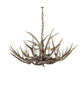 Chalet Renhorn Chandelier 8-Candle 91cm Ideal-Lux Chalet Renhorn Chandelier 8-Candle 91cm