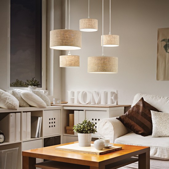 EKOS Taklampa SP5 Vit 74cm