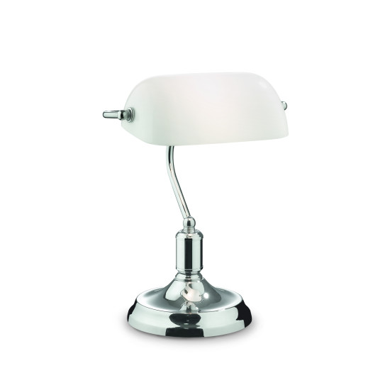 LAWYER Bordslampa TL1 Krom 38cm LAWYER Bordslampa TL1 Krom 38cm