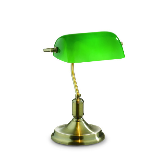 LAWYER Bordslampa TL1 Borstad Mässing 38cm