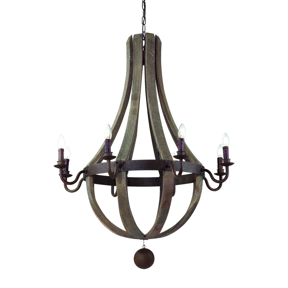 MILLENNIUM Taklampa SP8 Trä/Metall 92cm