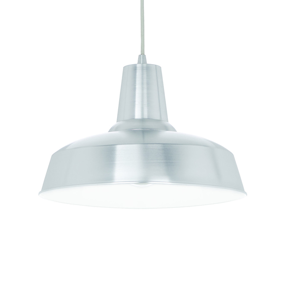 MOBY Ceiling Light SP1 Aluminium 35cm Ideal-Lux MOBY Ceiling Light SP1 Aluminium 35cm