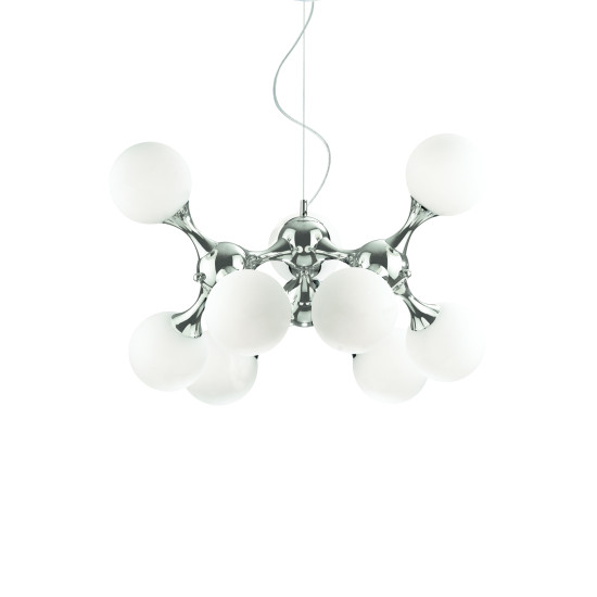 Nodi Bianco Taklampa SP9 Krom  80cm