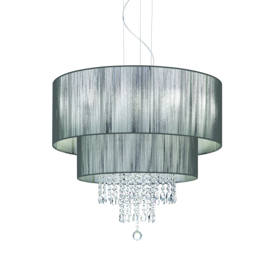 OPERA Taklampa SP6 Svart/Krom 71cm OPERA Taklampa SP6 Svart/Krom 71cm