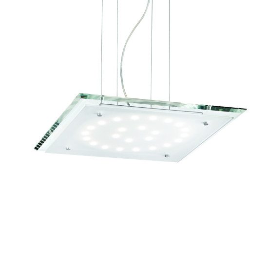PACIFIC Ceiling Light LED SP24 Chrome/Glas 45cm PACIFIC Ceiling Light LED SP24 Chrome/Glas 45cm