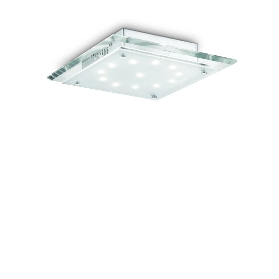PACIFIC ceiling flush lights LED PL12 Chrome/Glas 30cm