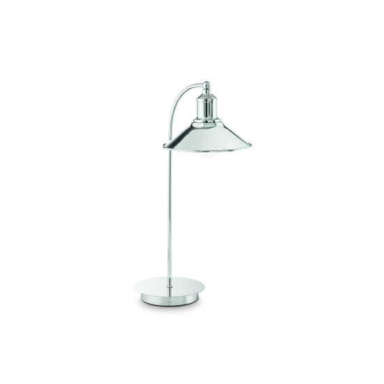 SEAMAN Table Lamp TL1 Chrome 53cm