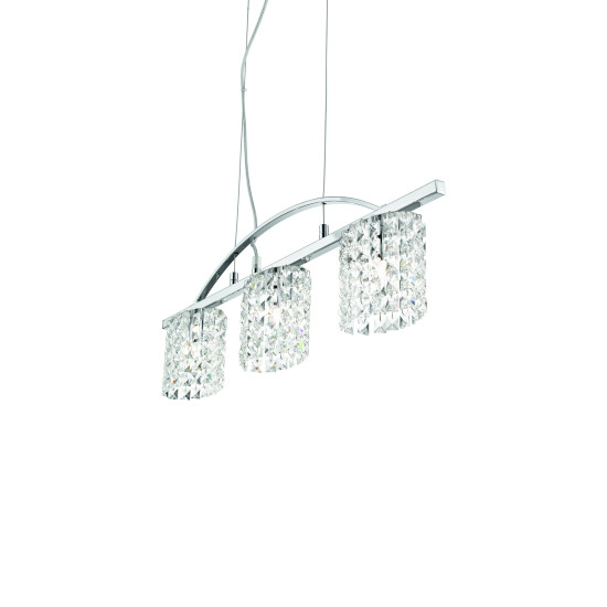 SPIRIT Taklampa SP3 Krom/Kristall 64.5cm SPIRIT Taklampa SP3 Krom/Kristall 64.5cm