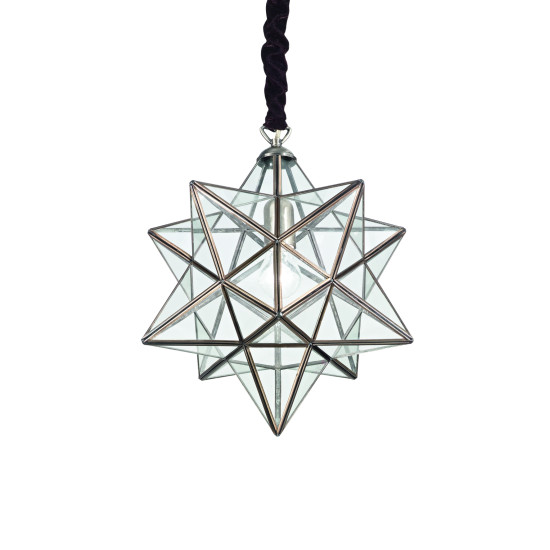 STELLA Taklampa SP1 Glas/Brons 35cm