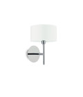 WOODY Vägglampa AP1 Vit 18cm Ideal-Lux WOODY Vägglampa AP1 Vit 18cm