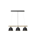 Banu 3L taklampa svart 102cm Light o Living Banu 3L taklampa svart 102cm