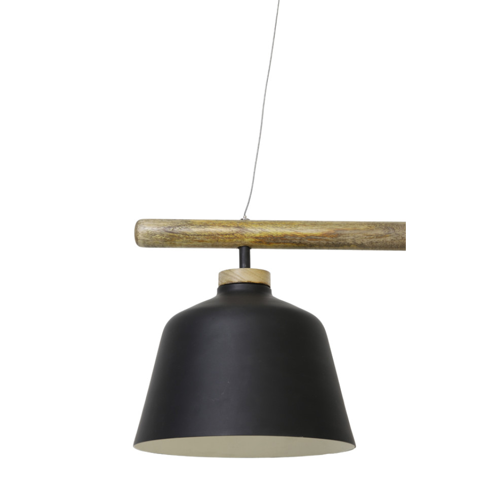 Banu 3L taklampa svart 102cm Light o Living Banu 3L taklampa svart 102cm