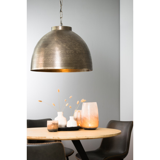 Kylie Taklampa Mörk Rå Nickel 60cm Kylie Taklampa Mörk Rå Nickel 60cm