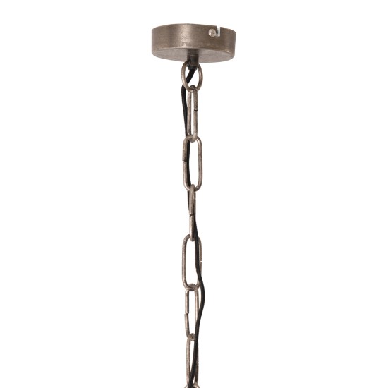 Kylie Taklampa Mörk Rå Nickel 60cm