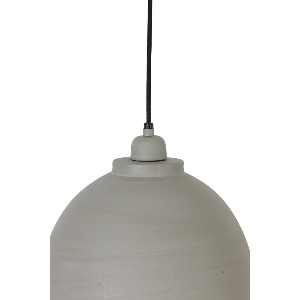 Kylie Ceiling Lamp Grey/White 30cm Light o Living Kylie Ceiling Lamp Grey/White 30cm