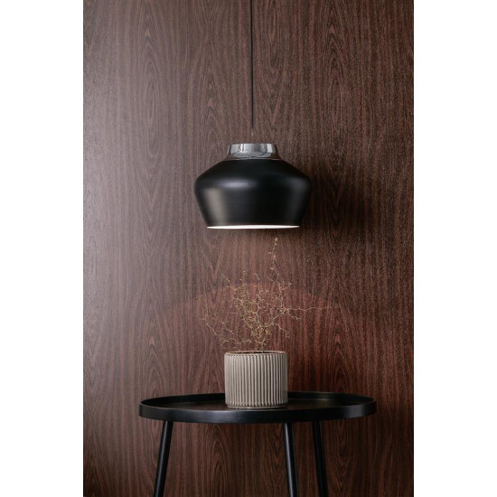 KOM Taklampa Svart/krom 41cm KOM Taklampa Svart/krom 41cm