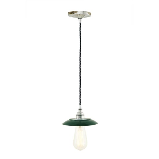 Reznor Taklampa Pulverlack Mörkgrön 16cm