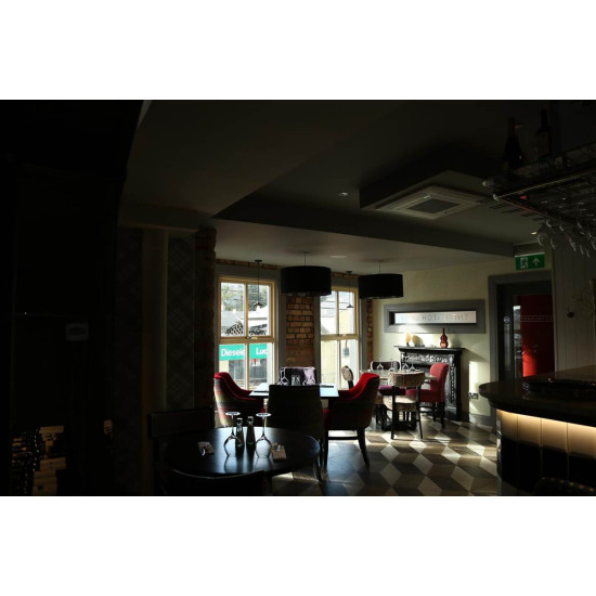 Reznor Taklampa Pulverlack Ljusgrön 16cm