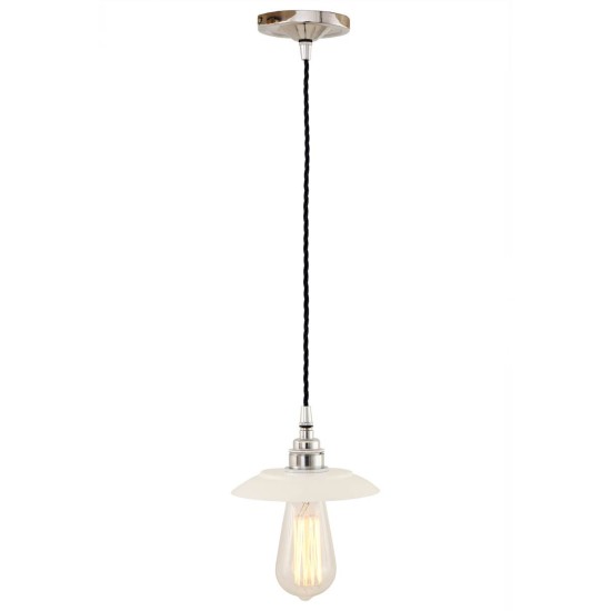 Reznor Taklampa Pulverlack Vit 16cm