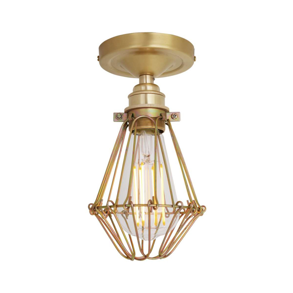Apoch plafond mässing 10cm