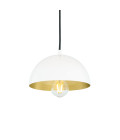 Avon Ceiling Lamp Black Gold/White Gold 20cm