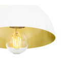 Avon Ceiling Lamp Black Gold/White Gold 20cm