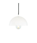 Avon Ceiling Lamp Black Gold/White Gold 20cm