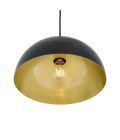 Avon Ceiling Lamp Black Gold/White Gold 30cm