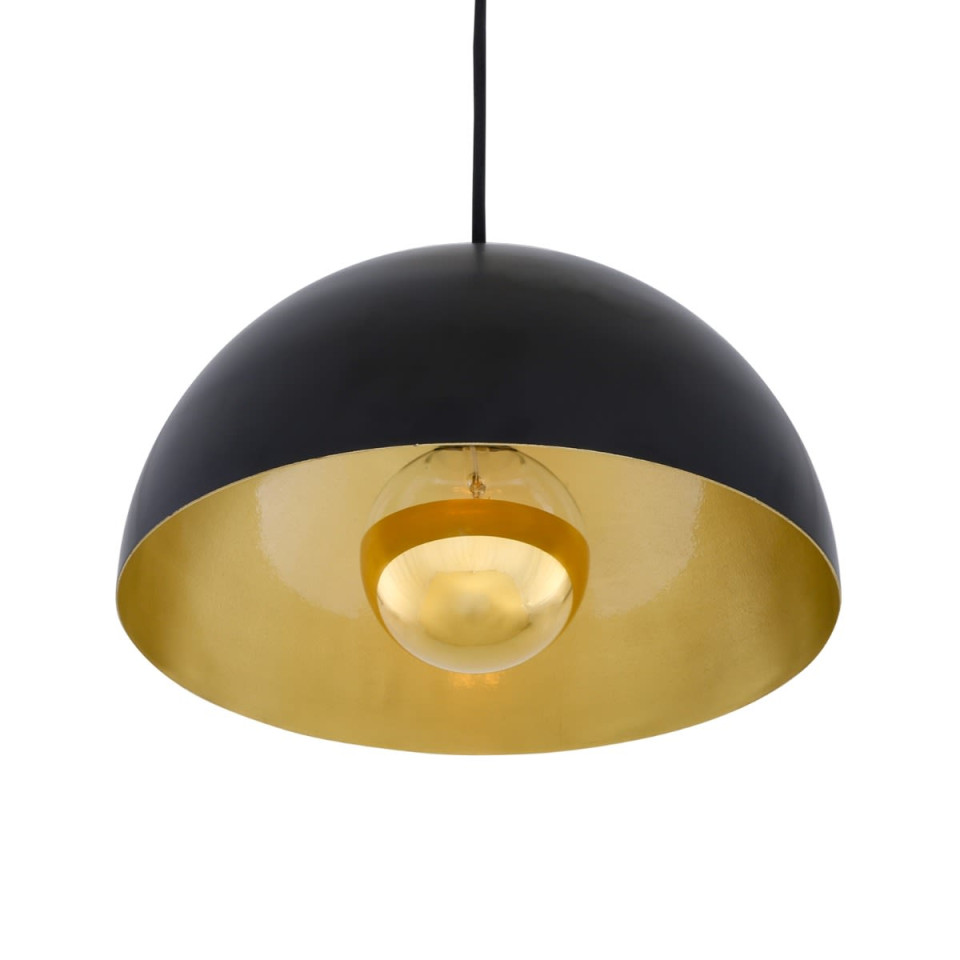 Avon Ceiling Lamp Black Gold/White Gold 30cm