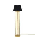 Banjul golvlampa mässing/tyg 150cm