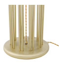 Banjul golvlampa mässing/tyg 150cm