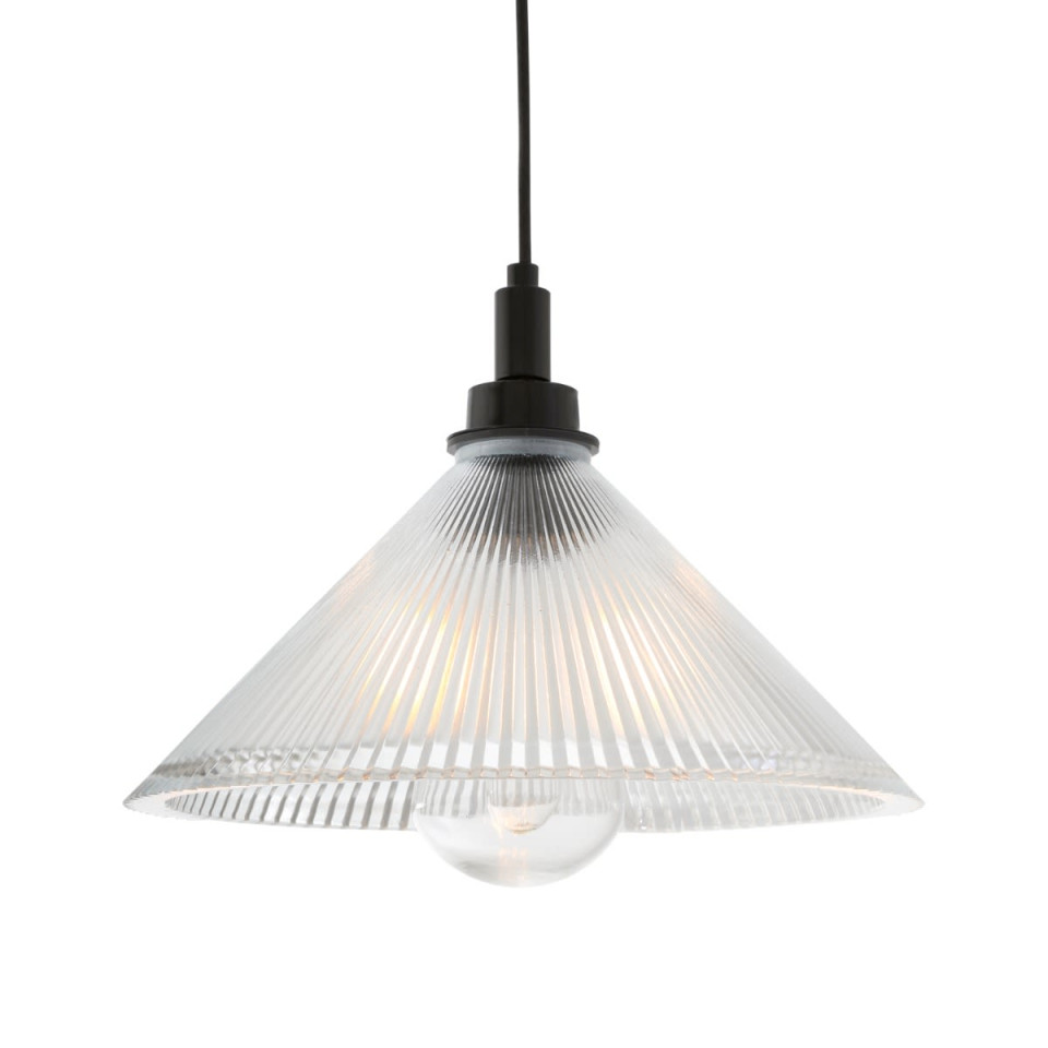 Beck Bathroom Ceiling Lamp Prismatic 30cm IP65