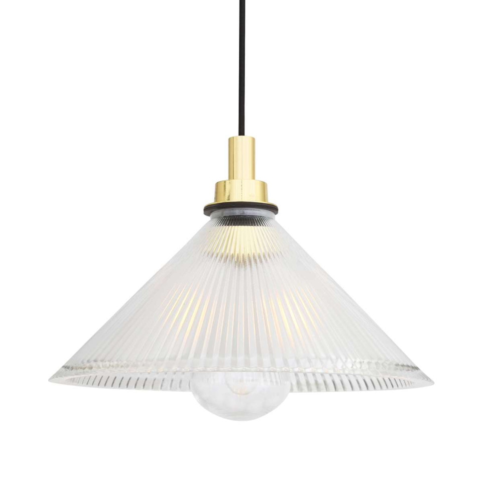 Beck Bathroom Ceiling Lamp Prismatic 30cm IP65 Mullan Lighting Beck Bathroom Ceiling Lamp Prismatic 30cm IP65