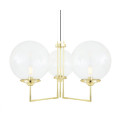 Bellavary Chandelier Clear/Opal 95cm