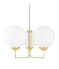 Bellavary Chandelier Clear/Opal 95cm