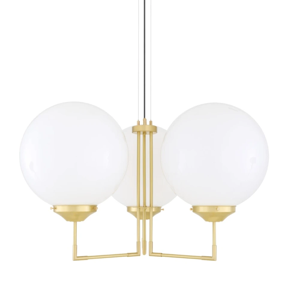 Bellavary Chandelier Clear/Opal 95cm
