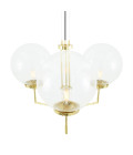 Bellavary Chandelier Clear/Opal 95cm