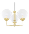Bellavary Chandelier Clear/Opal 95cm