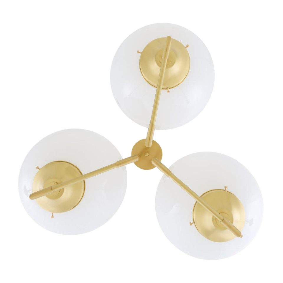 Bellavary Chandelier Clear/Opal 95cm