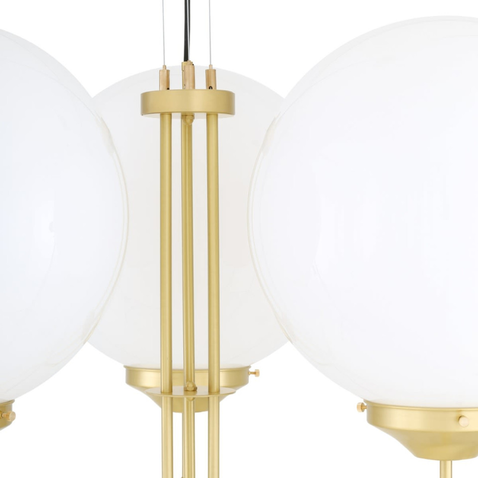 Bellavary Chandelier Clear/Opal 95cm