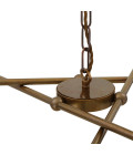 Bridgetown Chandelier Brass 104-124cm